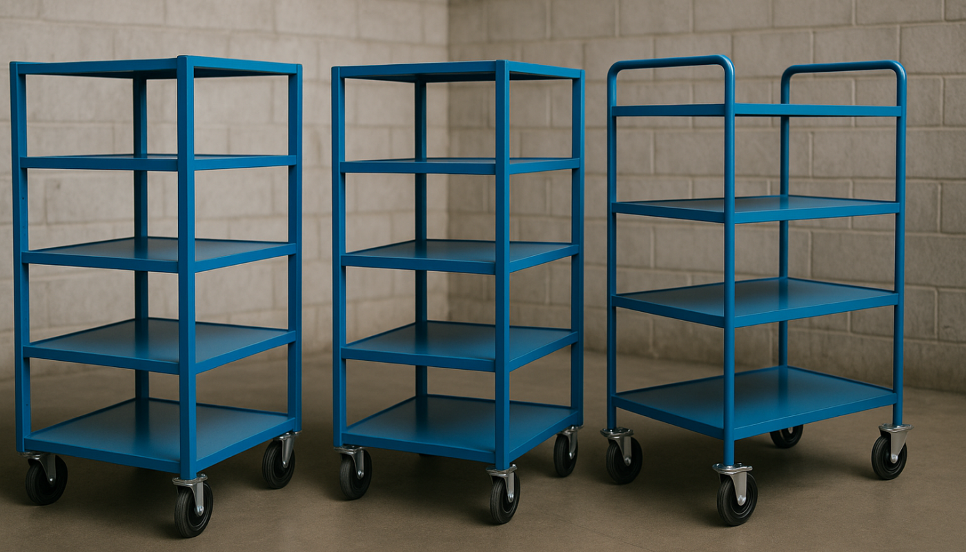 Wózki półkowe na zamówienie - co to takiego i dlaczego warto?